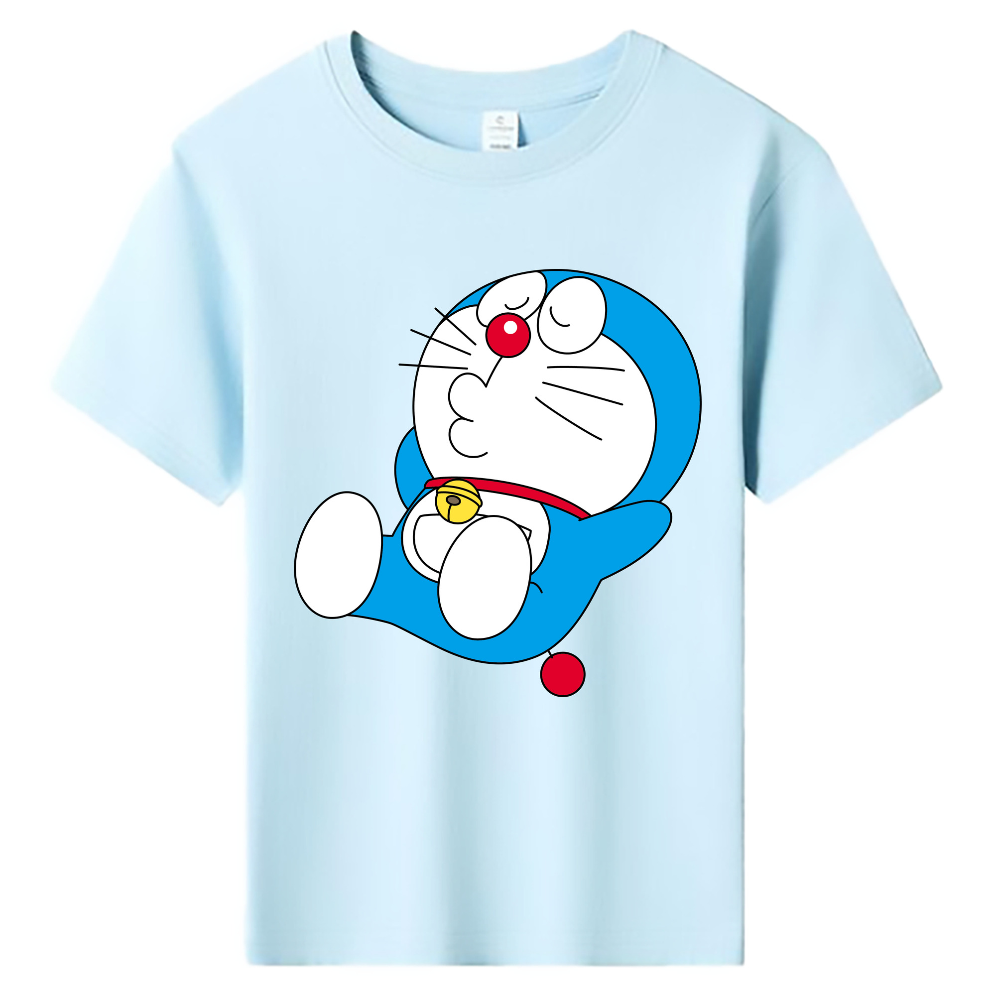 （画像用） ドラえもん Doraemon 綿100％キッズTシャツ（フロントプリント）